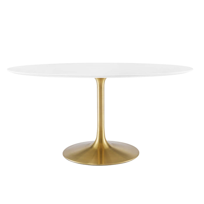 Lippa Oval Wood Dining Table