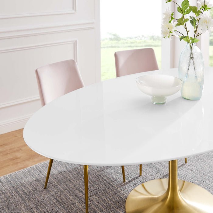 Lippa Oval Wood Dining Table