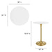 Modway Lippa Round Wood Bar Table Living Room Furniture - View 9