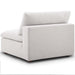 Commix Down Filled Overstuffed Armless Chair Beige