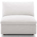 Commix Down Filled Overstuffed Armless Chair Beige