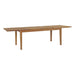 Marina 7 Piece Outdoor Patio Teak Dining Set by Modway - back view