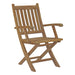 Marina 7 Piece Outdoor Patio Teak Dining Set Natural
