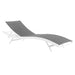 Glimpse Outdoor Patio Mesh Chaise Lounge Chair - detail close-up