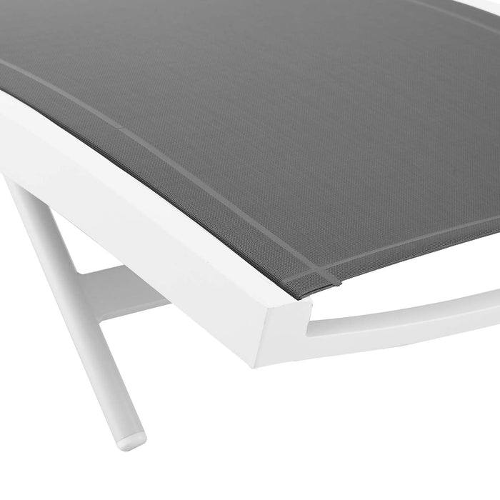 Glimpse Outdoor Patio Mesh Chaise Lounge Chair - view 7