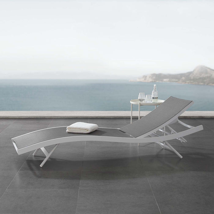 Glimpse Outdoor Patio Mesh Chaise Lounge Chair - Modway \outdoor\chaise lounges