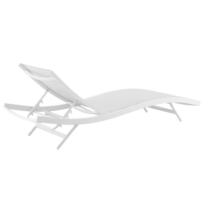 Glimpse Outdoor Patio Mesh Chaise Lounge Chair - view 18