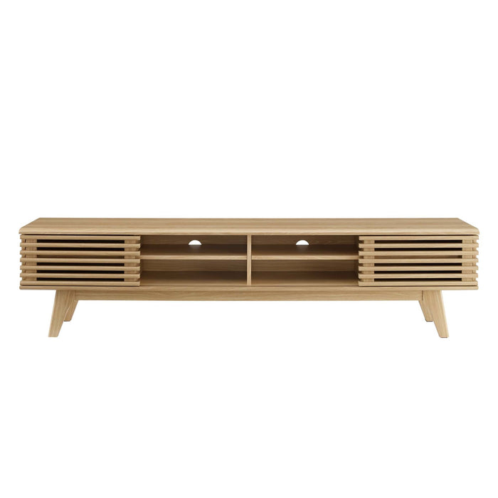 Modway Render 70" Entertainment Center TV Stand Living Room Furniture - View 12