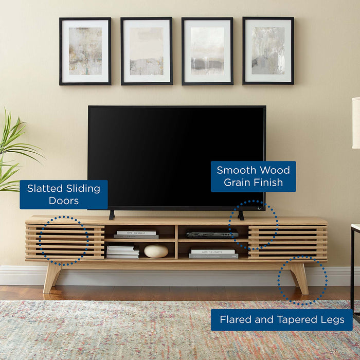 Modway Render 70" Entertainment Center TV Stand Living Room Furniture - View 10