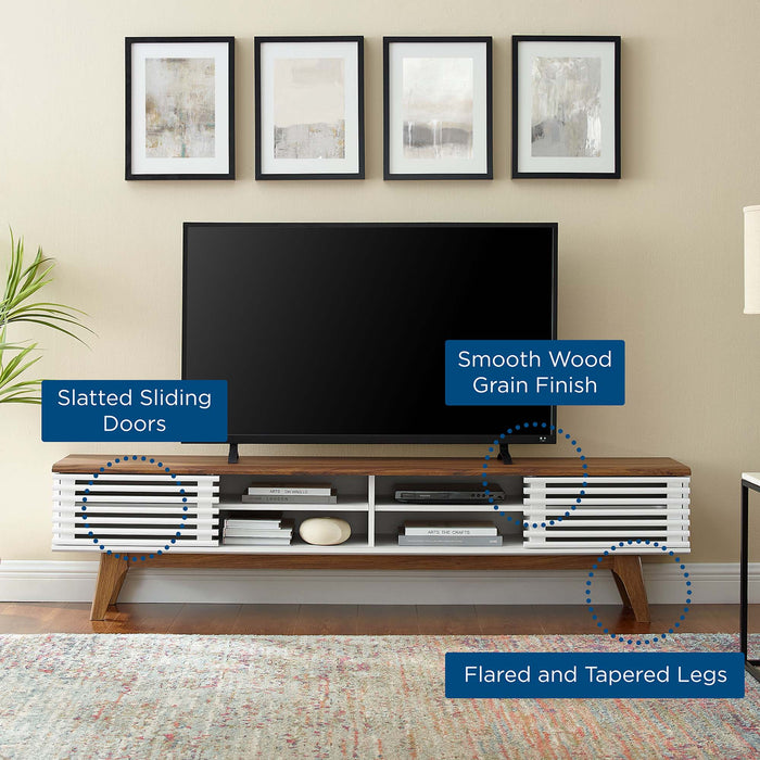 Modway Render 70" Entertainment Center TV Stand Living Room Furniture - View 26