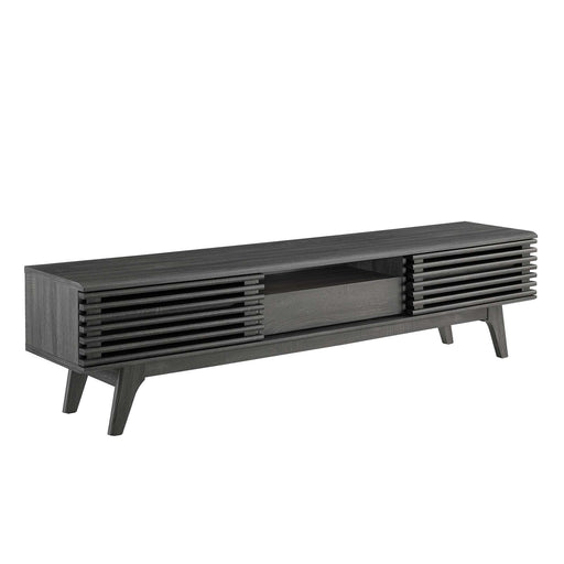 Modway Render 70" TV Stand Living Room Furniture in Brown
