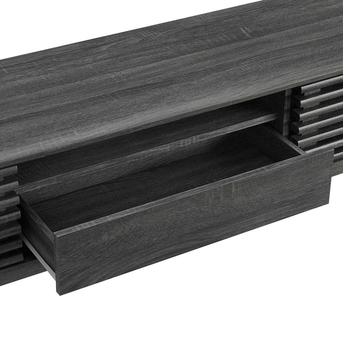 Modway Render 70" TV Stand Living Room Furniture - Lifestyle View