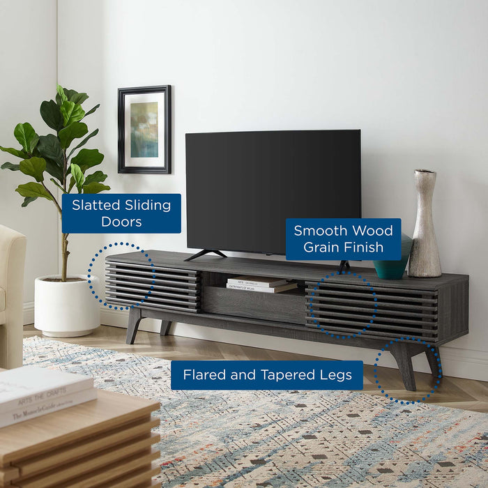 Modway Render 70" TV Stand Living Room Furniture - Dimensions