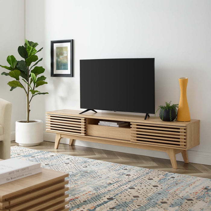 Modway Render 70" TV Stand Living Room Furniture - Installation View