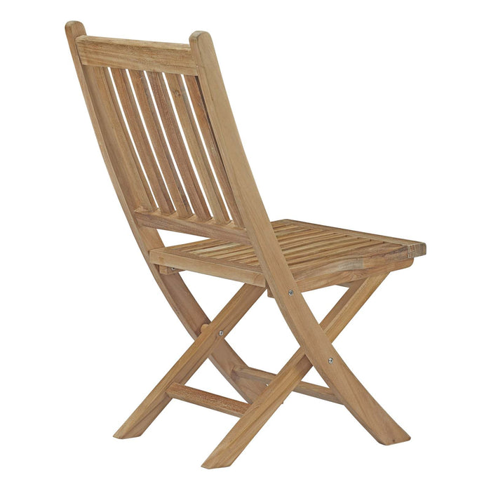 Marina 9 Piece Outdoor Patio Teak Dining Set outdoor patio dining set angle view