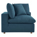 Commix Down Filled Overstuffed Corner Chair - view 6