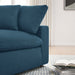Commix Down Filled Overstuffed Corner Chair - in lifestyle setting