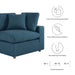 Commix Down Filled Overstuffed Corner Chair - detail close-up