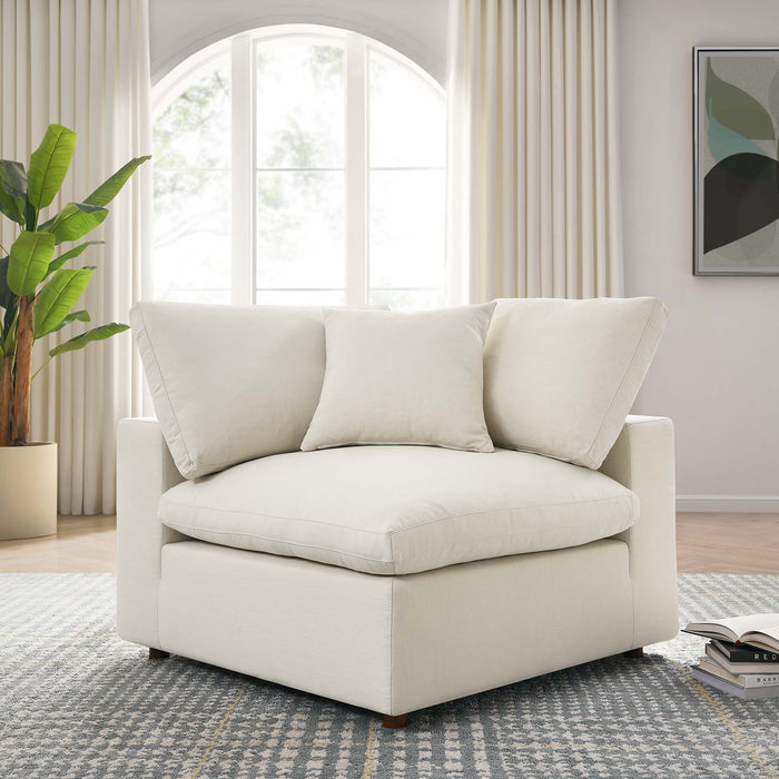 Commix Down Filled Overstuffed Corner Chair - view 22