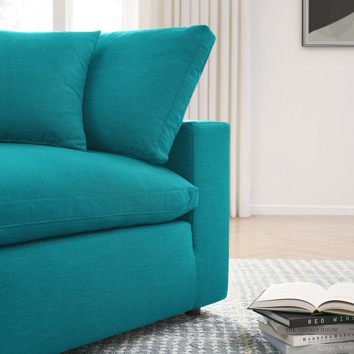 Commix Down Filled Overstuffed Corner Chair - view 46