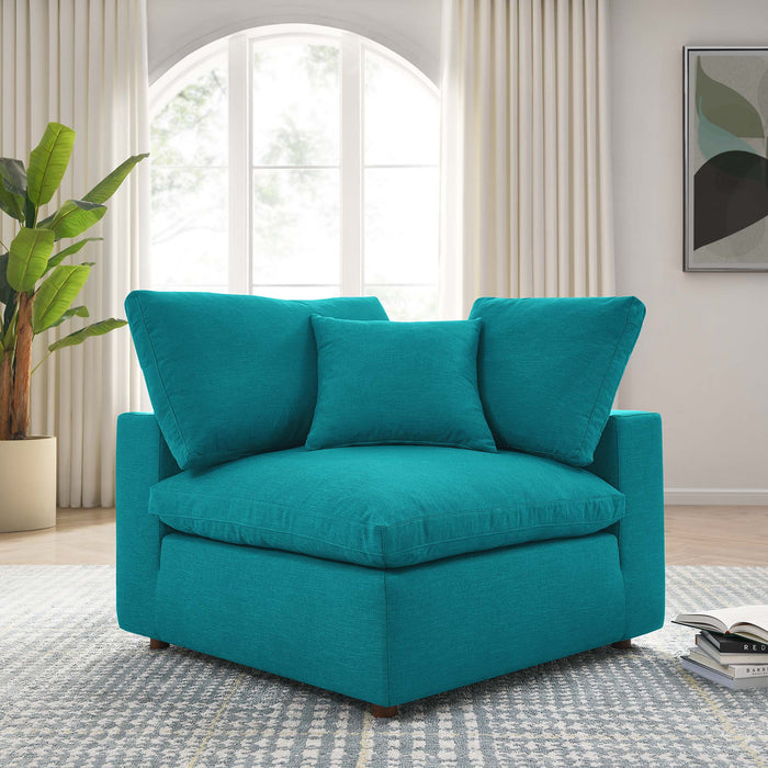 Commix Down Filled Overstuffed Corner Chair - view 43