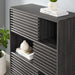 Modway Render Three-Tier Display Storage Cabinet Stand - Close-Up