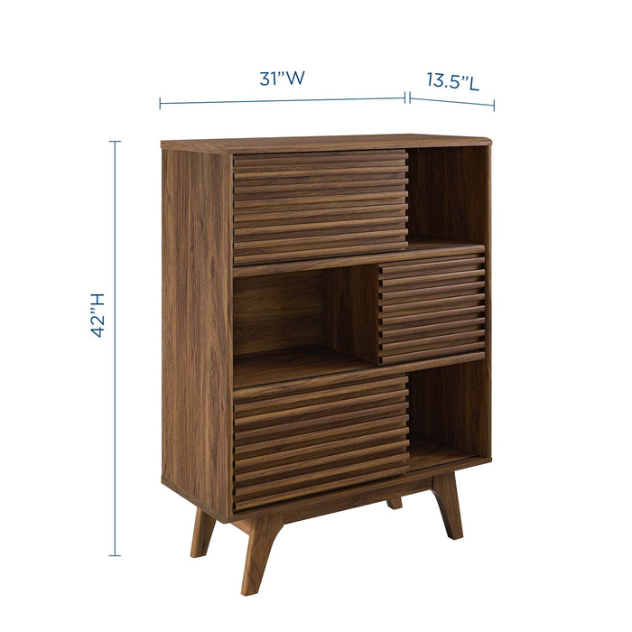 Modway Render Three-Tier Display Storage Cabinet Stand - View 20