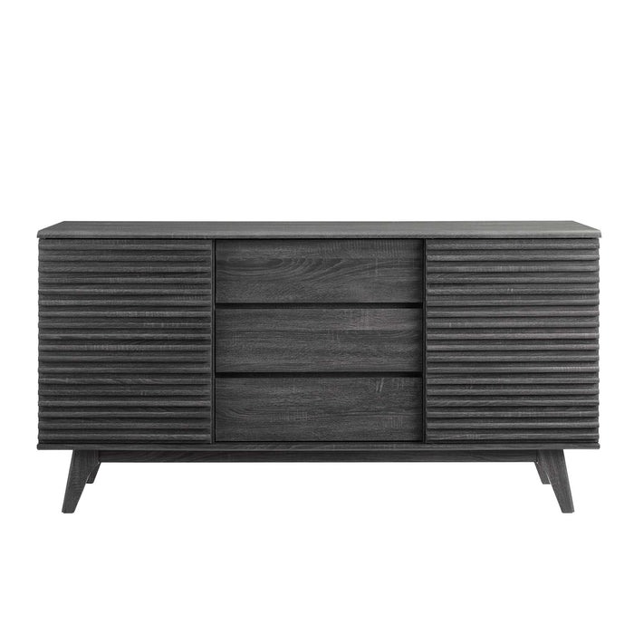 Modway Render 63" Sideboard Buffet Table or TV Stand Living Room Furniture - Lifestyle View