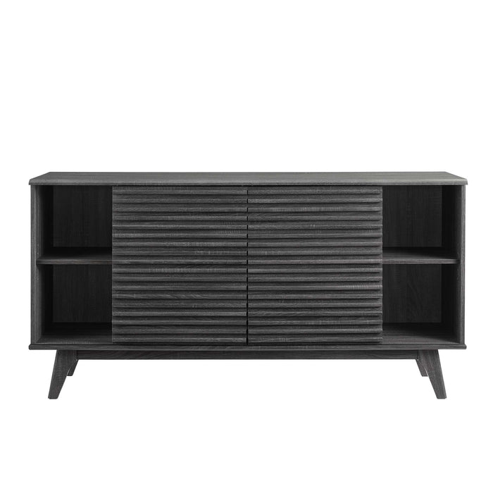 Modway Render 63" Sideboard Buffet Table or TV Stand Living Room Furniture - Dimensions