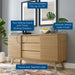 Modway Render 63" Sideboard Buffet Table or TV Stand Living Room Furniture - View 10