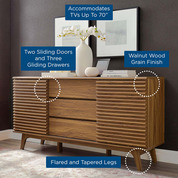 Modway Render 63" Sideboard Buffet Table or TV Stand Living Room Furniture - View 20