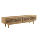 Modway Render 71" TV Stand Living Room Furniture in Brown