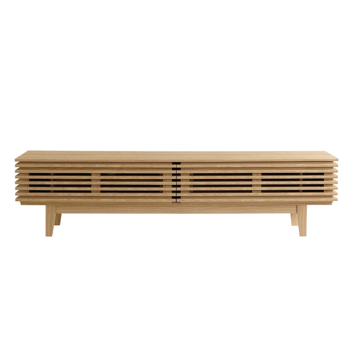 Modway Render 71" TV Stand Living Room Furniture - Lifestyle View