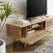 Modway Render 71" TV Stand Living Room Furniture in Brown - Detail View