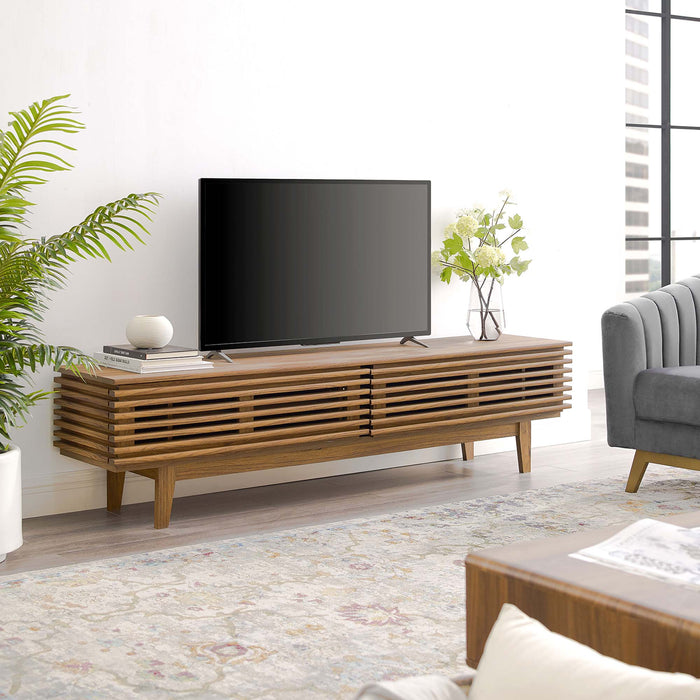 Modway Render 71" TV Stand Living Room Furniture - Installation View
