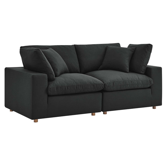Commix Down Filled Overstuffed 2 Piece Sectional Sofa Set - view 11