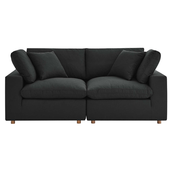 Commix Down Filled Overstuffed 2 Piece Sectional Sofa Set - view 17