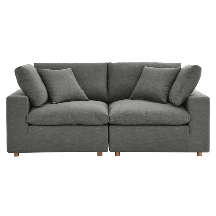 Commix Down Filled Overstuffed 2 Piece Sectional Sofa Set - view 26