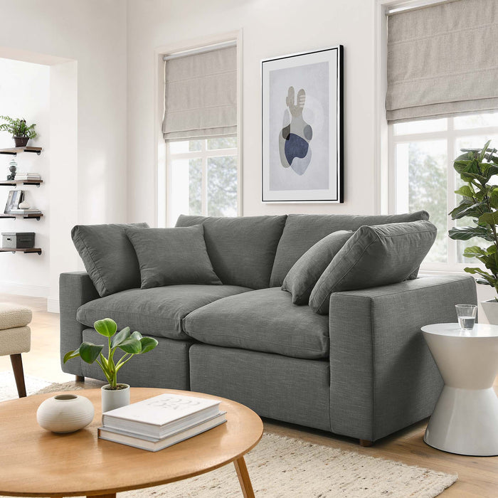 Commix Down Filled Overstuffed 2 Piece Sectional Sofa Set - view 19