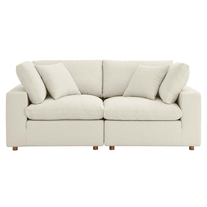 Commix Down Filled Overstuffed 2 Piece Sectional Sofa Set - view 35