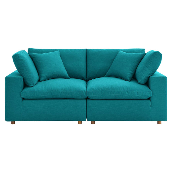 Commix Down Filled Overstuffed 2 Piece Sectional Sofa Set - view 61