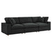 Commix 3 Piece Down Filled Overstuffed Sectional Sofa Set by Modway - angle view