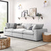 Commix 3 Piece Down Filled Overstuffed Sectional Sofa Set sectional sofa