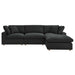 Commix 4 Piece Down Filled Overstuffed Sectional Sofa Set sectional sofa detail close-up