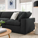 Commix 4 Piece Down Filled Overstuffed Sectional Sofa Set sectional sofa detail close-up