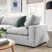 Commix 4 Piece Down Filled Overstuffed Sectional Sofa Set sectional sofa angle view