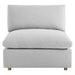 Commix 4 Piece Down Filled Overstuffed Sectional Sofa Set sectional sofa angle view