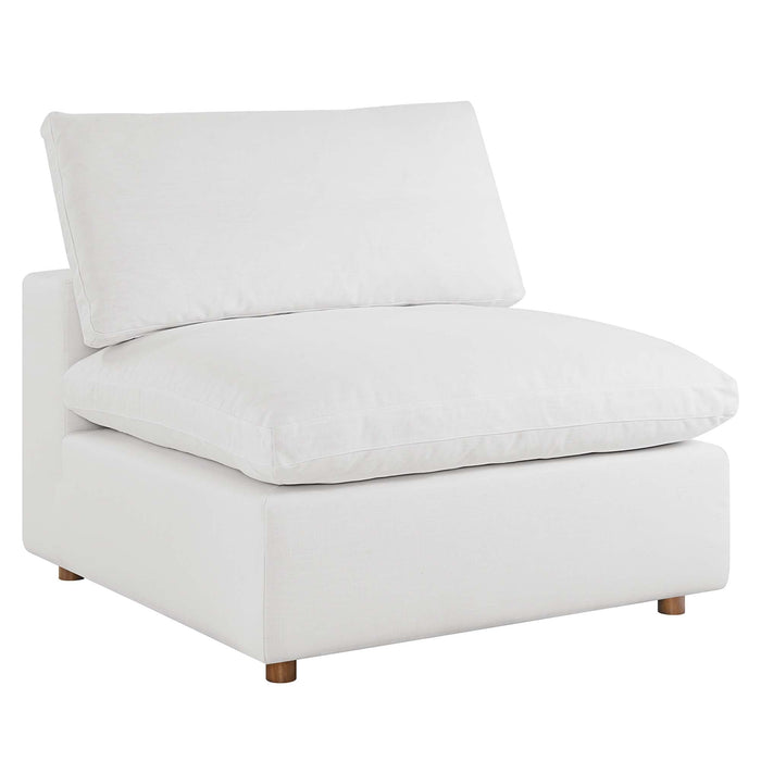 Commix 4 Piece Down Filled Overstuffed Sectional Sofa Set sectional sofa angle view