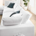 Commix 5 Piece Down Filled Overstuffed Sectional Sofa Set sectional sofa back view
