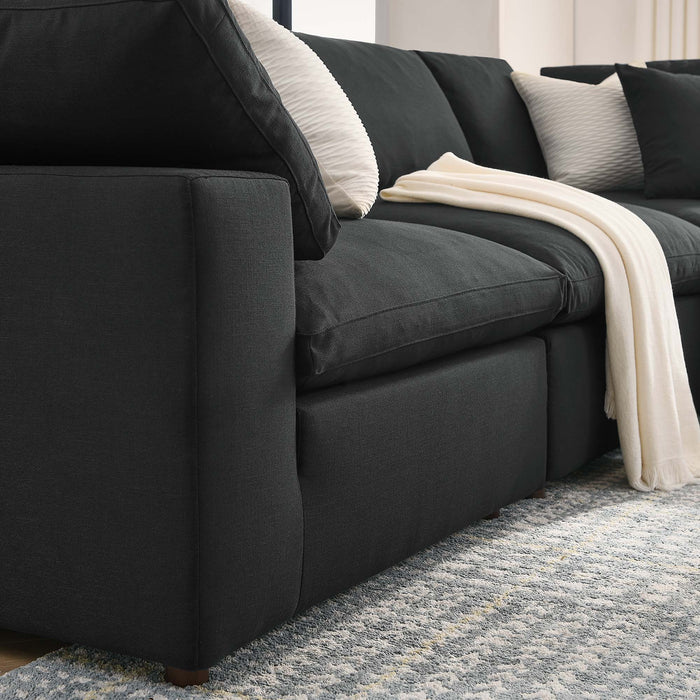 Commix 5 Piece Down Filled Overstuffed Sectional Sofa by Modway - specifications diagram